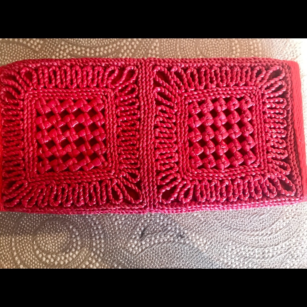1970s Vintage ❤️ Jordan Marsh Clutch - Picture 8 of 8